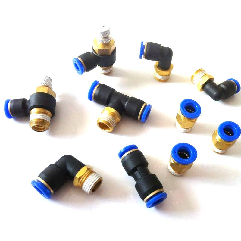 PCF one touch brass Pneumatic fitting